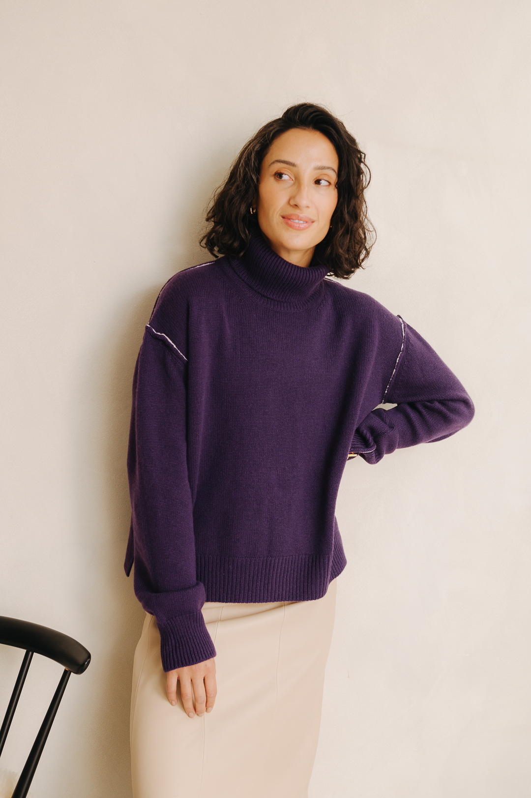 トップス vintage knit 100% CASHMERE made in ITALY 100% Cashmere Made in Italy Knits
